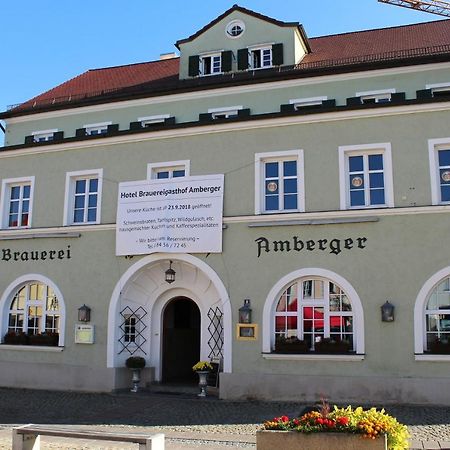 Hotel Brauereigasthof Amberger Kosching Buitenkant foto